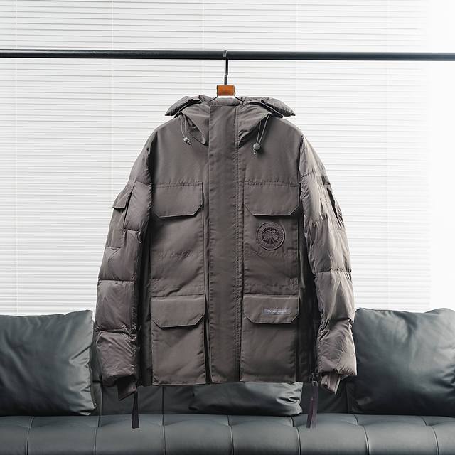 2058Mw paradigm Expedition parka-Wd men's gray size: Xs SML Xl Xxl.