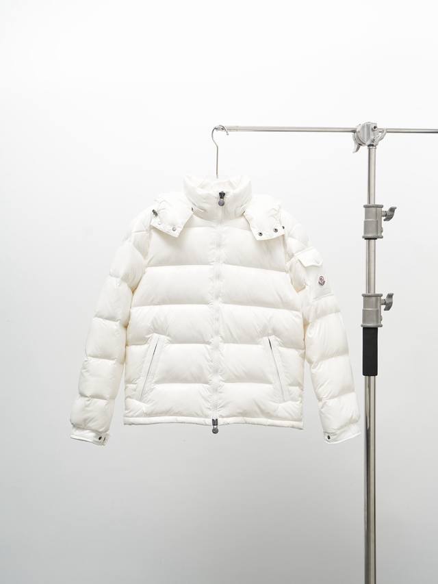 Moncler Moncler Maya men's outdoor down jacket coat white