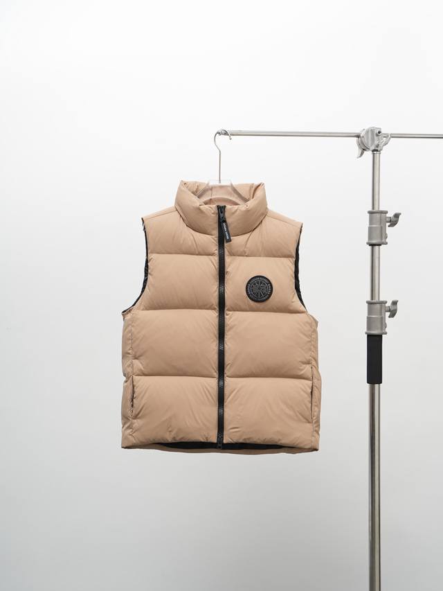 Canada Goose Canada Goose Lawrence Men's Brown Black Label Down Vest Down Jacket