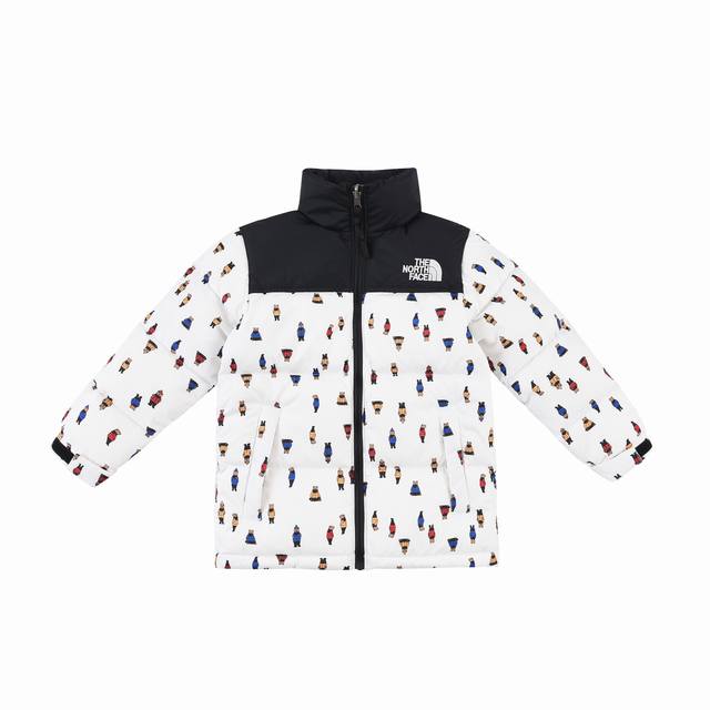 The North Face 1996 Nuptse Tnf children's outdoor down jacket is a must-have fo