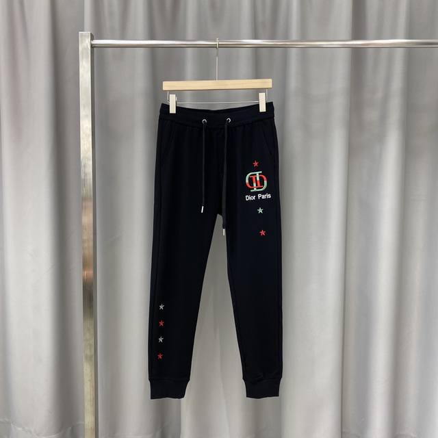 D's 20S early autumn new trousers, high-quality details, embroidery craftsmanshi