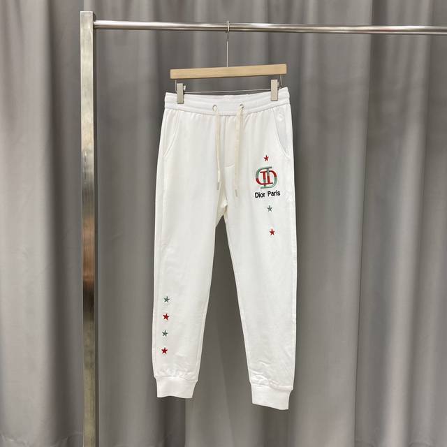D's early autumn new trousers, high-quality details, embroidery craftsmanship, R