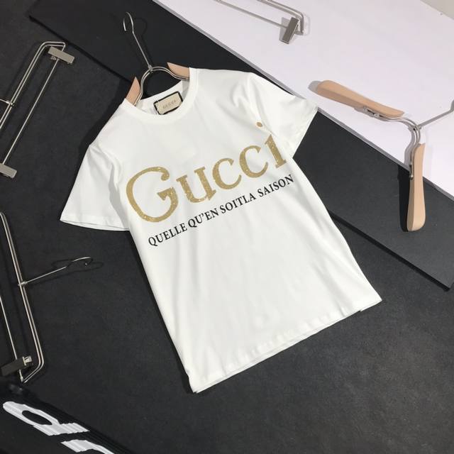 Gucci Early Fall Limited Edition Gucci lettering gold stamping 20Ss G network sy