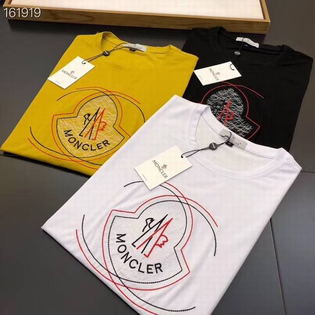 Spring and summer mercerized cotton short-sleeve, launched, fashionable and tre