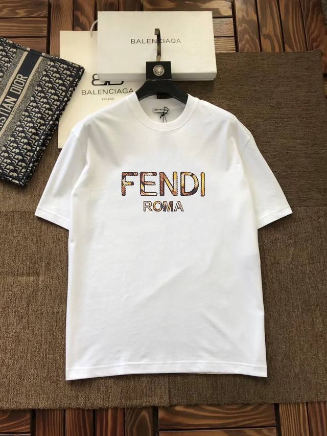 Fendi official website synchronized cabinet 3800 + men's short-sleeved T-shirts,