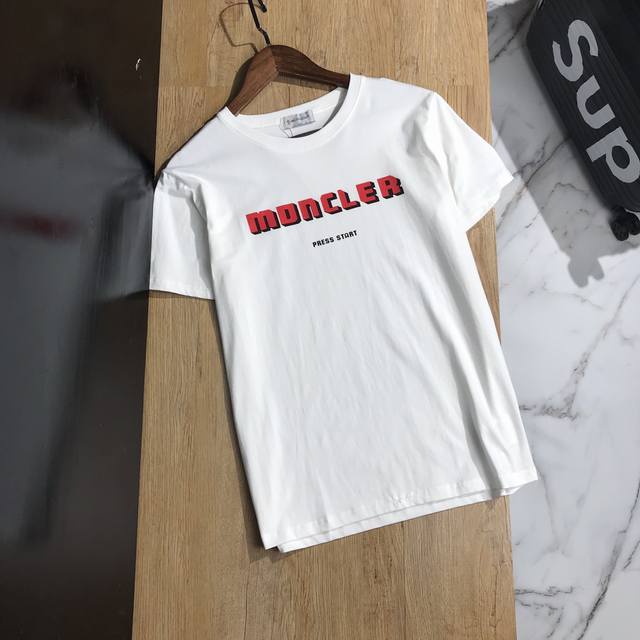 Moncler Moncler high-definition digital print 20Ssg unisex short-sleeved T-shirt