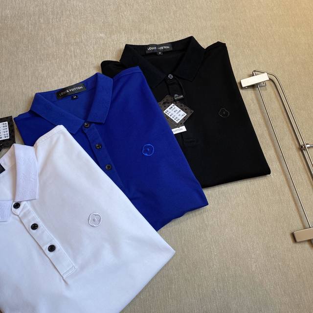 Louis Vuitton: The latest spring/summer men's short-sleeved lapel T-shirt from t