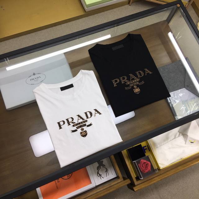 Hot item coming soon~ counter men's round neck short-sleeved shirt, with a logo