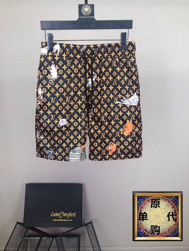 Official quality, featuring the hottest new Lv summer beach shorts, short shorts