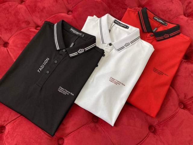 Dg High-end boutique 20Ss summer original new short-sleeved T-shirt with two col