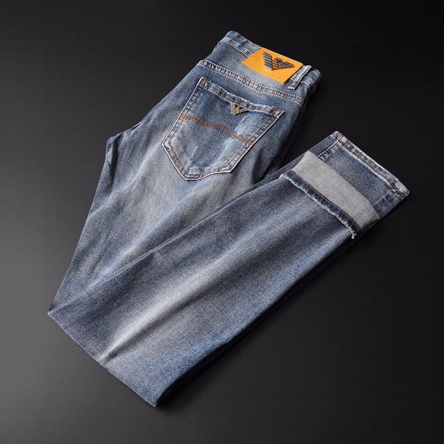 Arm*Ni Spring/Summer Thin Jeans! Luxury Italian men's jeans made with imported w