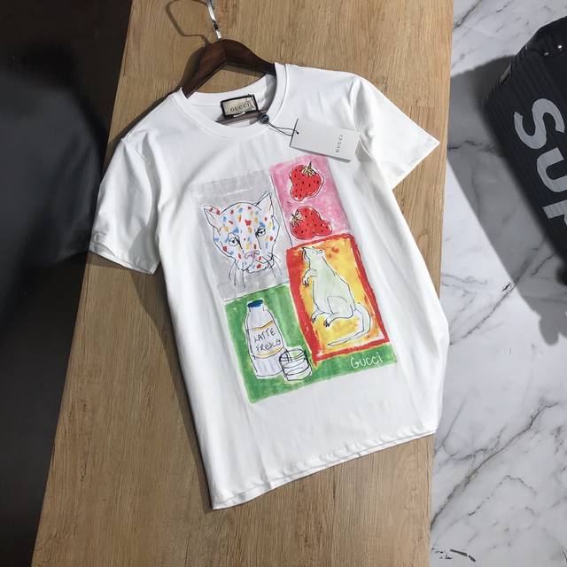Gucci's 2020 early spring graffiti pattern is cute and playful, yet fun and play