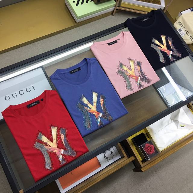 Hot new Gu.Ci summer clothing is full of fashion style, the latest letter-stampe