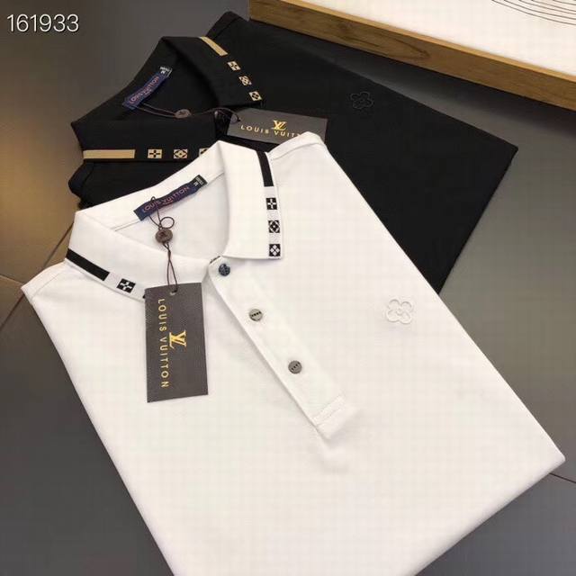 Louis Vuoitton Lv original high-quality polo shirt, minimalist and stylish busin