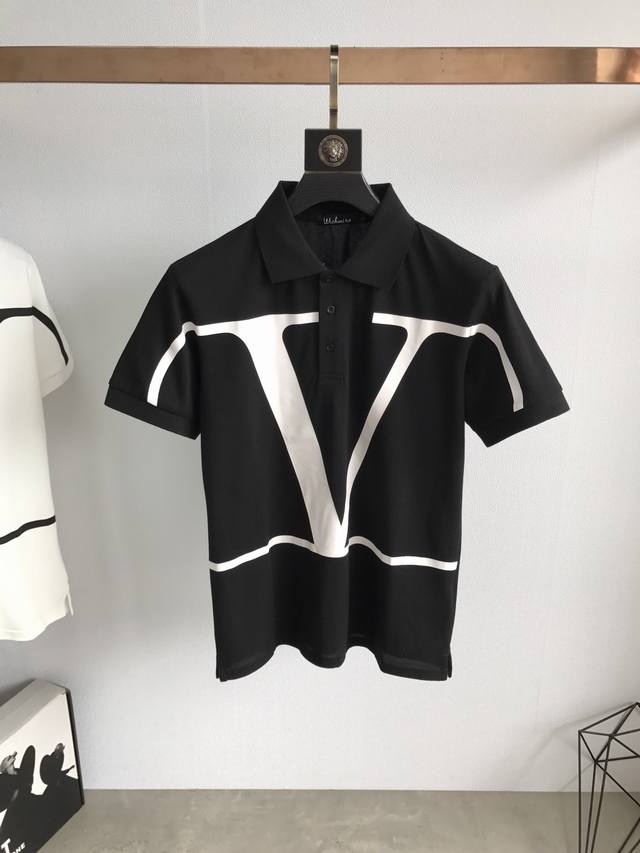 Valen#Tino Valen#Tino 20Ss European fashion brand's hottest newest polo shirt. E