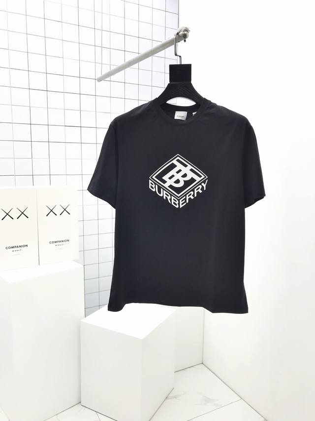 Bbr 20Ss new square logo short-sleeved T-shirt. Correct version with three compl