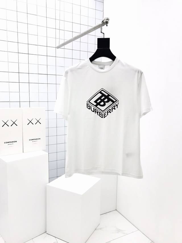 Bbr 20Ss new square logo short-sleeved T-shirt. Correct version with three compl