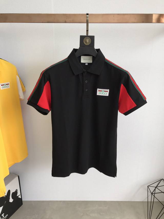 Guc 20Ss Spring new polo series casual colorblock style counter sales 5800 custo