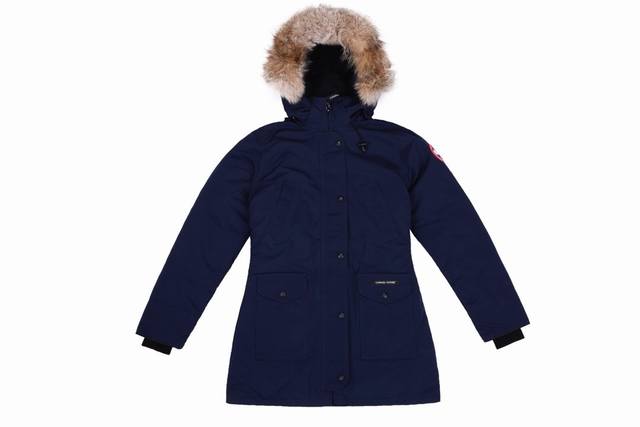 Style number: Y96 Top quality navy blue Canada Goose 07 women's down jacket