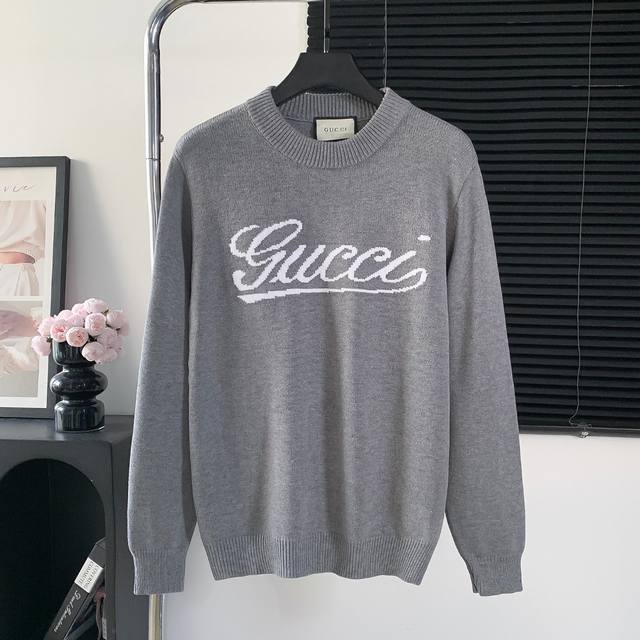 Style number: M115 Gucci latest round neck sweater High-quality Italian importe