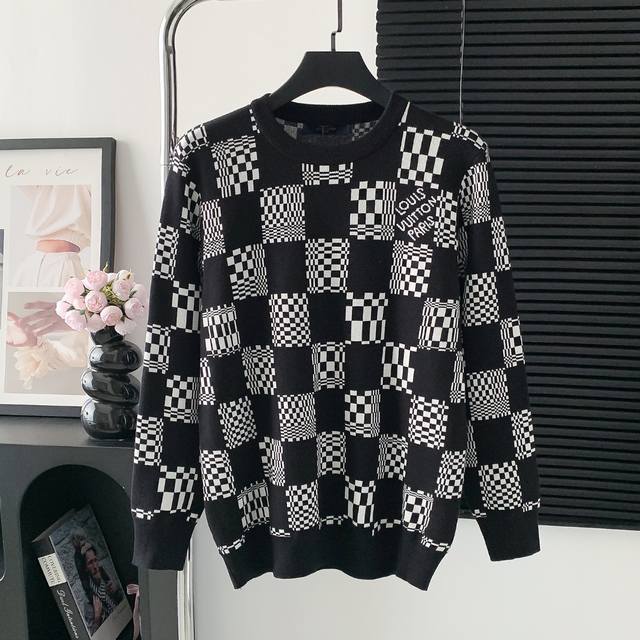 Style: M75 Louis Vuitton Lv Louis Vuitton black and white checkerboard checkere