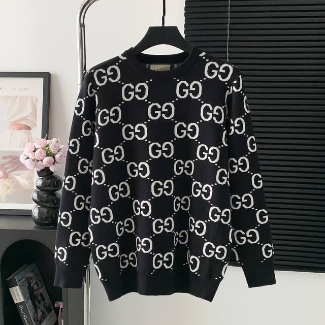 Style: M72 Gucci sweater autumn and winter round neck latest model Logo logo is