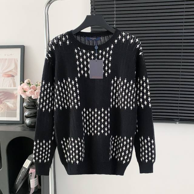Style No.: M61 Louis Vuitton Lv Louis Vuitton double jacquard sweater autumn an