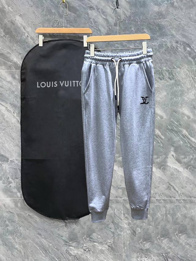 Lv Louis Vuitton Ss show style slim fit with exquisite and simple logo sports pa
