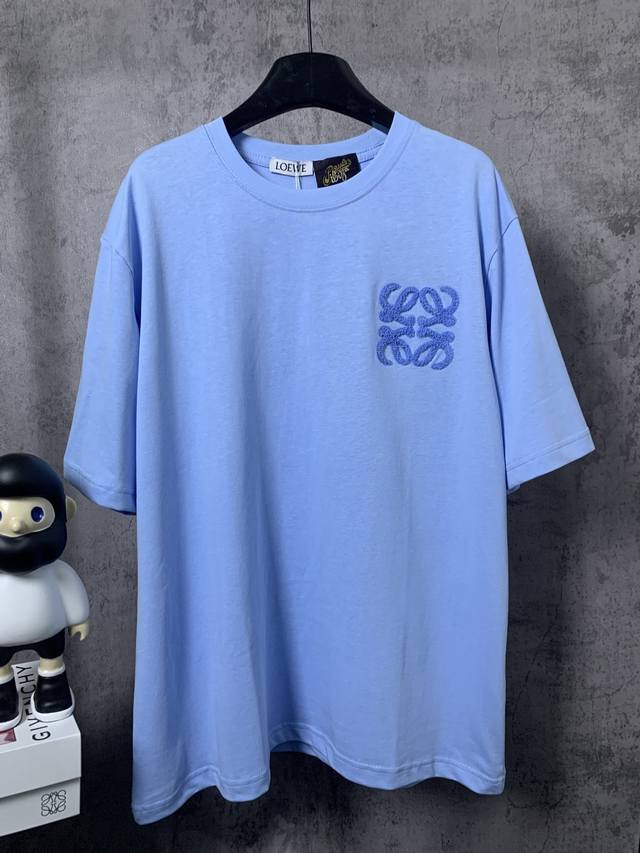 Loewe*LoeweLoewe*Loewe three-dimensional towel short-sleeved T-shirt- Customized