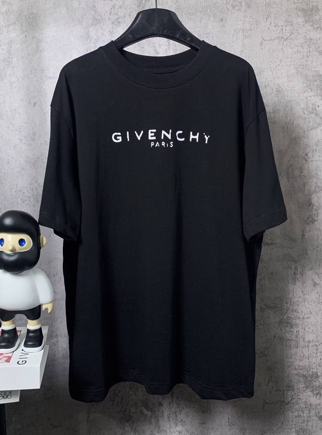 Givenchy*GivenchyGivenchy*Givenchy classic rotten letter print short-sleeved T-s