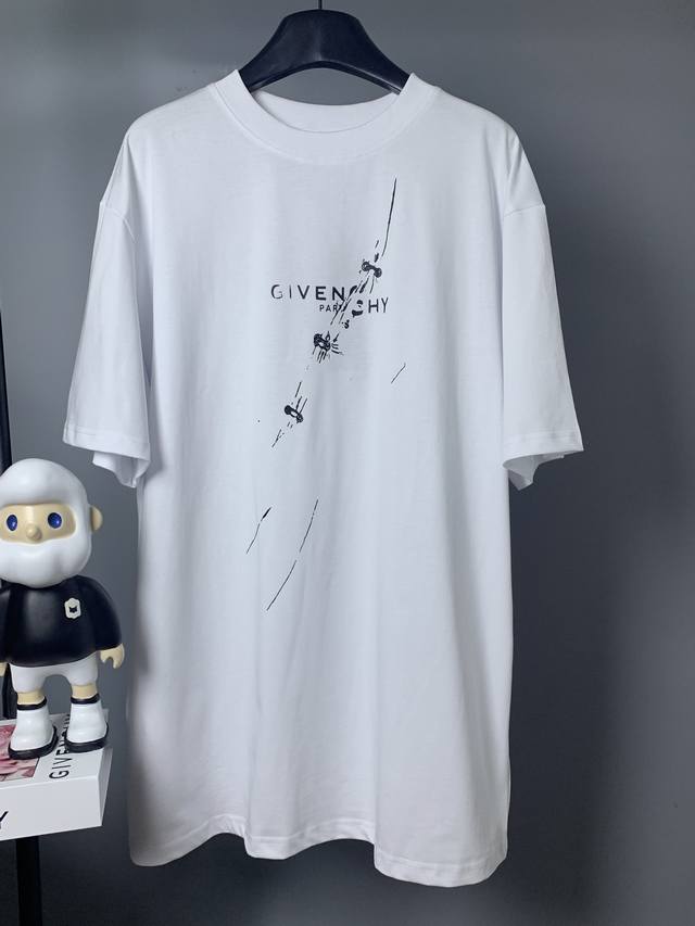 Givenchy* GivenchyGivenchy* Givenchy visual trap print short-sleeved T-shirt- Cu