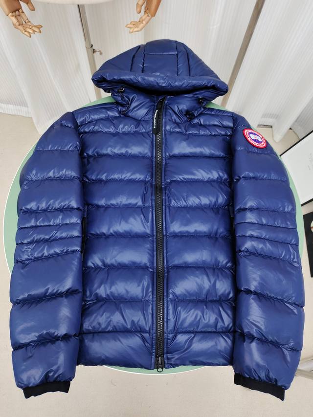 2227Mb High Edition Canada Goose Crofton Hooded Lightweight Down Jacket, a down