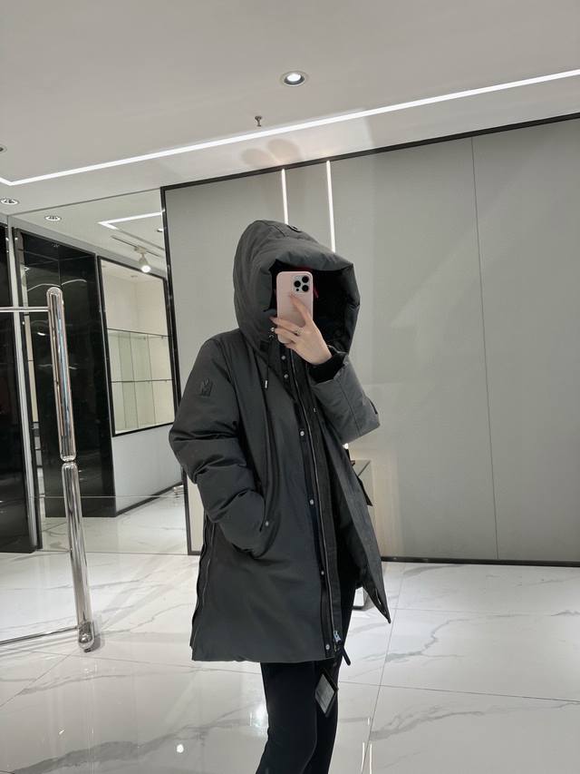 Genuine goose down two-in-one modern series A8 workwear down jacket Mackage mid