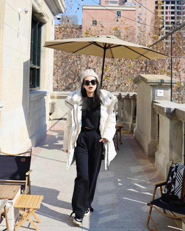 Genuine goose down two-in-one modern series A8 workwear down jacket Mackage mid