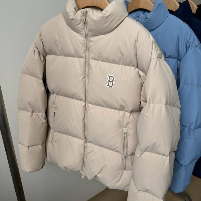 Genuine P-grade 80% down Mlb laminated small label down jacket Mlb Los Angeles