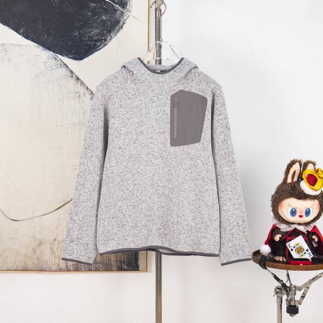 Zp Version [Exclusive Supply] Little Bird 2025 New Pocket Zipper Embroidered Log