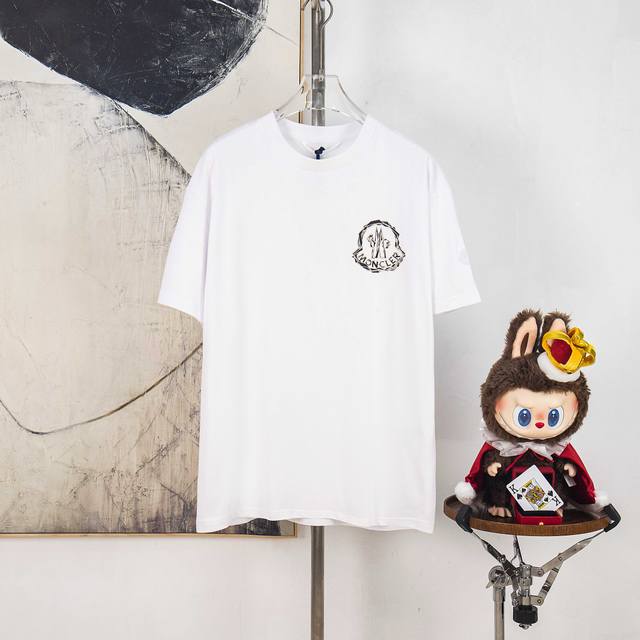 Zp Version [Exclusive Supply] Moncler Short Sleeve Foam Printed Armband Fabric: