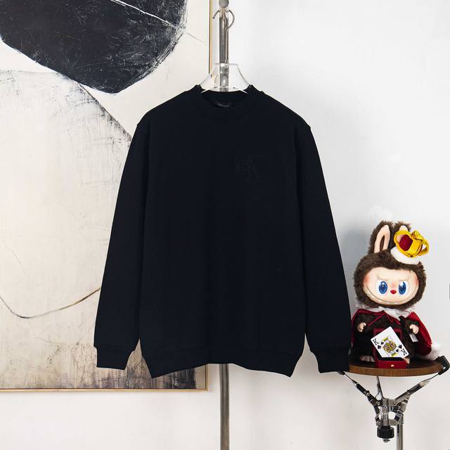 Zp version [Exclusive Supply] Ck front and back letter logo embroidered round ne