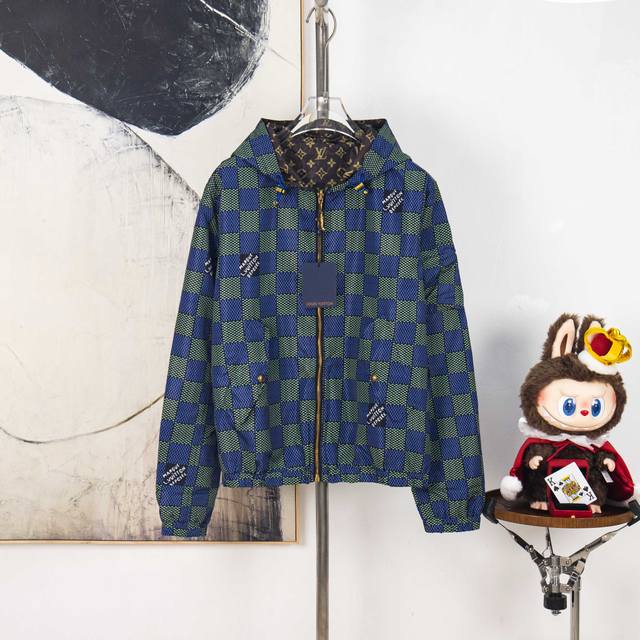 Zp version [Exclusive supply] Lois Vitn Louis 2025 early spring new checkerboard