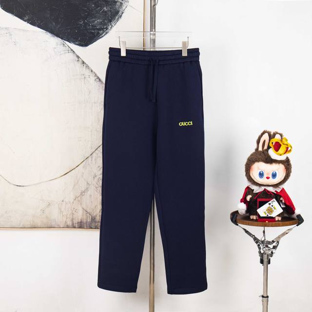 Zp Version [Exclusive] Gucci Ancient City Embroidered Small Logo Space Cotton Sw