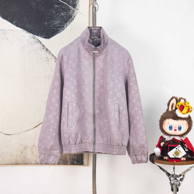 Zp version [Exclusive supply] Lois Vitn Louis 2025 early spring new suede steel-