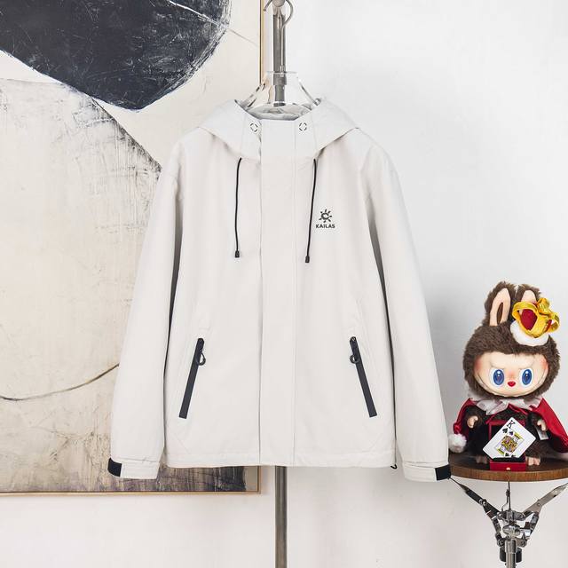 Zp version [Exclusive Supply] Kalenji 2025 new laminated logo couple hooded wind