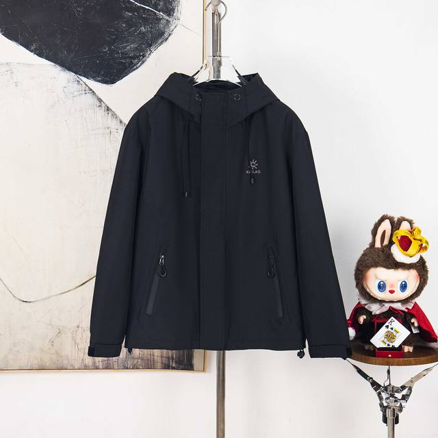 Zp version [Exclusive Supply] Kalenji 2025 new laminated logo couple hooded wind