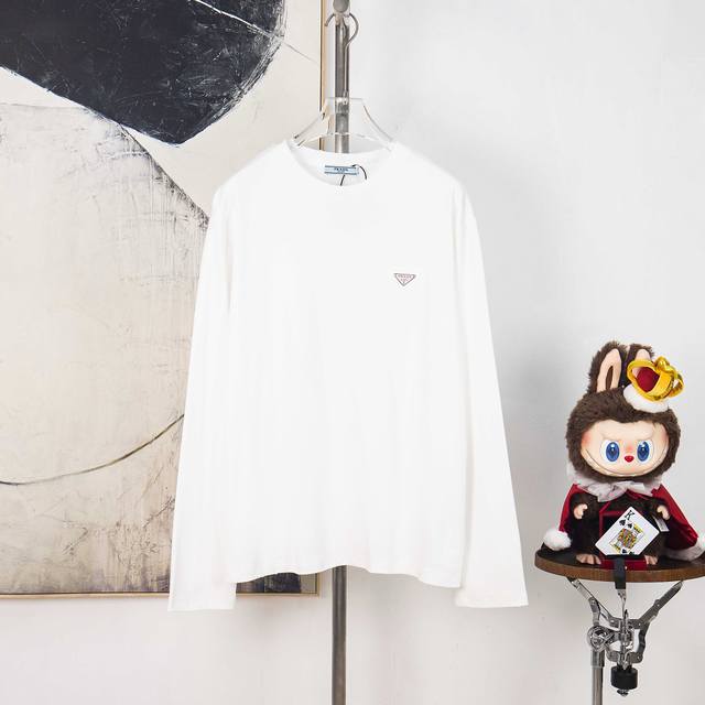 Zp Version [Exclusively Available] Prada Washed and Frayed Metal Powder Label Lo