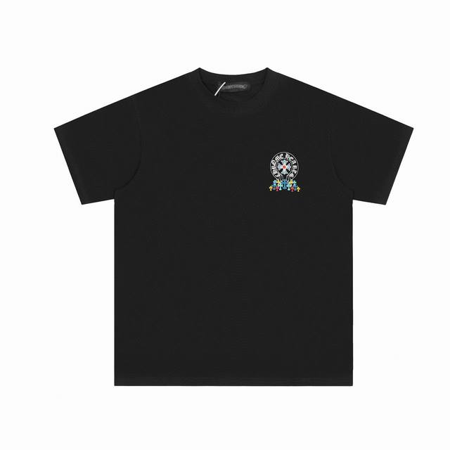 d61 Chrome Hearts' new printed short-sleeved T-shirt features custom fabric, 1:1