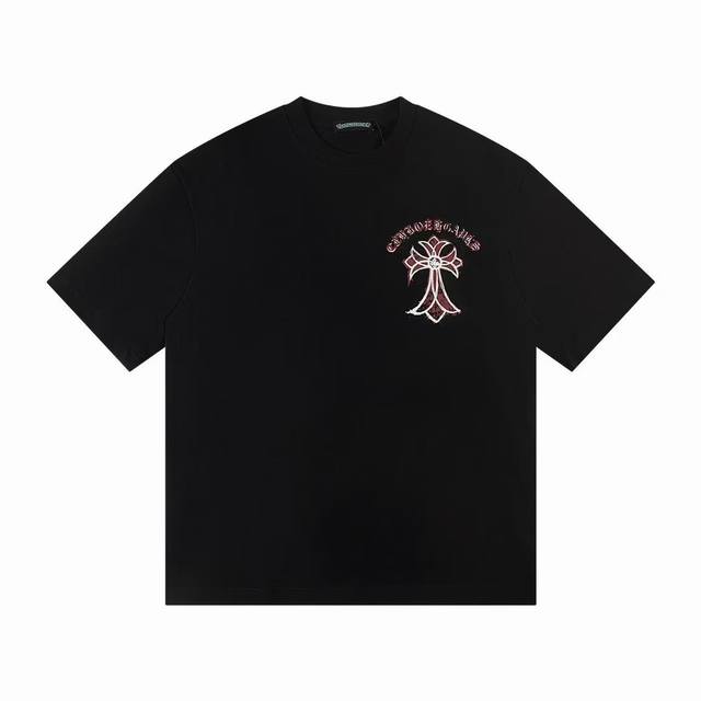 d59 Chrome Hearts' new printed short-sleeved T-shirt features custom fabric, 1:1
