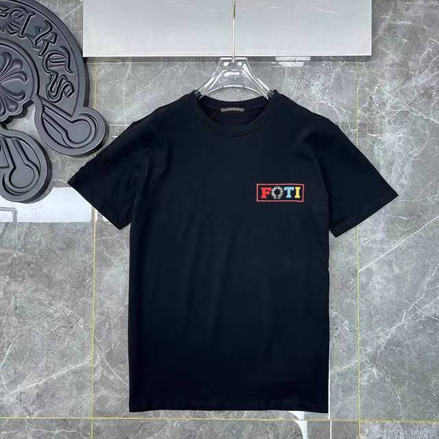 d11 Chrome Hearts limited edition colorful Foti character print short-sleeved T-