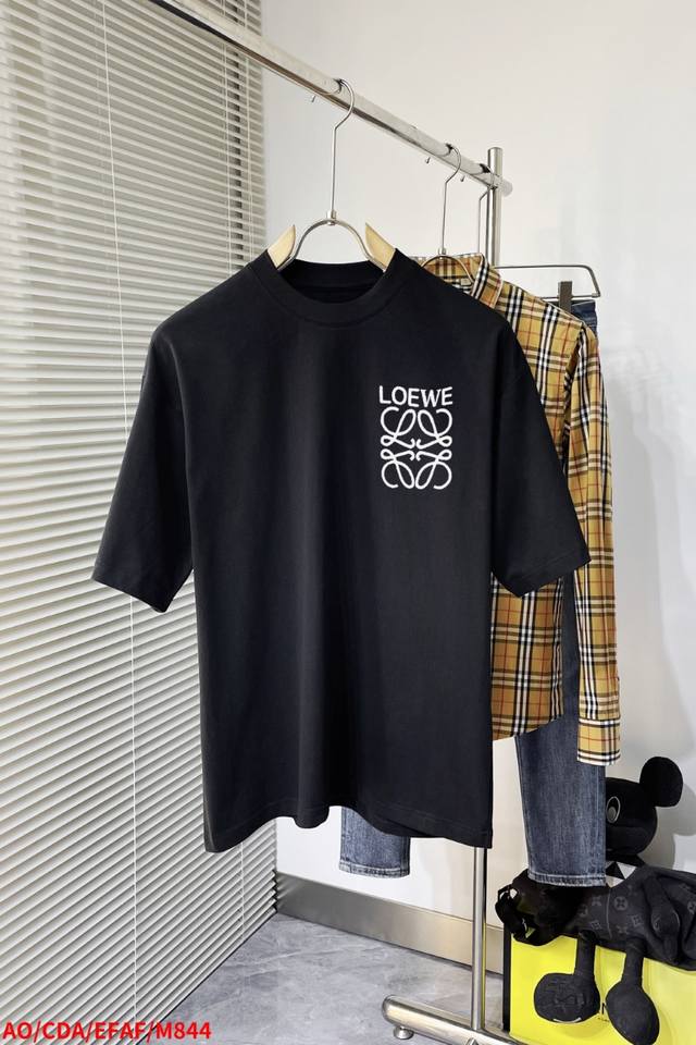 A new Loewe spring/summer collection featuring the classic Loewe logo printed o