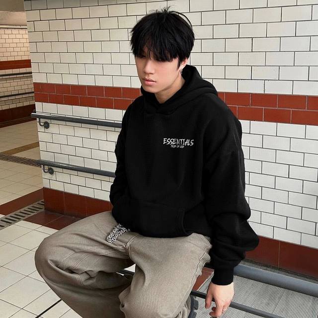 Hot-selling model picture, top version, Fog Crazy Fear Of God Essentials, new gr