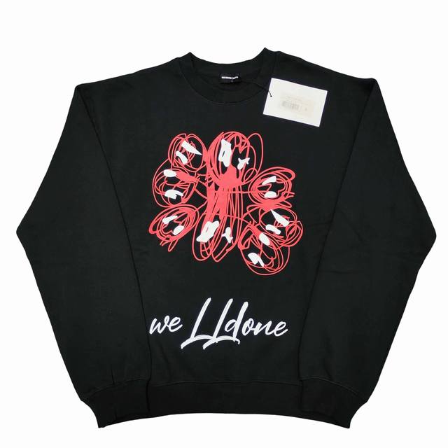 We11Done Track's new Higanbana logo American trendy men's couple's loose, casual